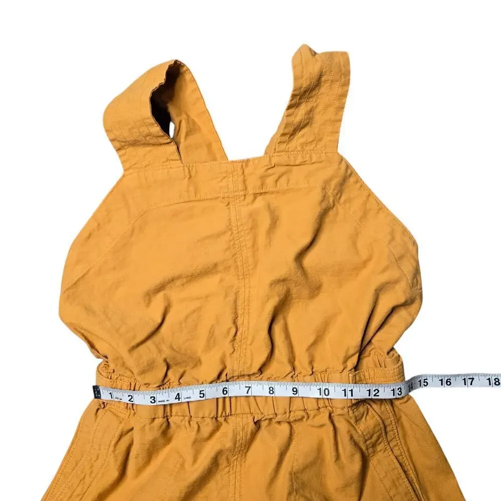 Everlane The Fatigue Apron Sleeveless Linen Jumpsuit Size: 2
